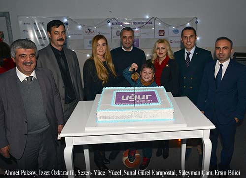 Uğurlu öğretmenler yeni yılı karşıladı