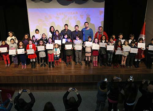 Çocuk Kulübünde sertifika heyecanı