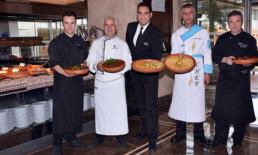 Gaziantep’ten konuk şefler Swissotel Mutfaği’nda