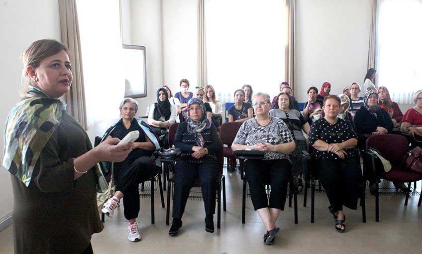  Çamdibili kadınlara farkındalık eğitimi