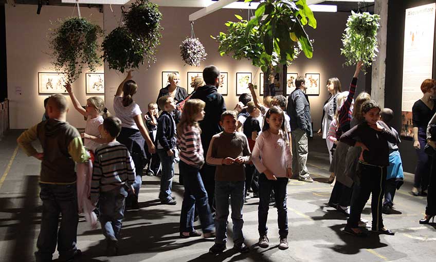 Bu sergideki bitkiler müzik ziyafeti sunuyor