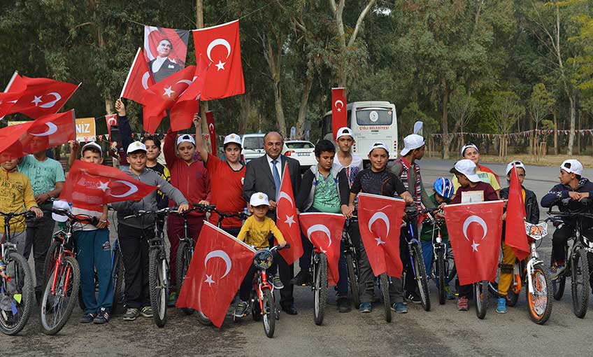 Pedallar Cumhuriyet için çevrildi