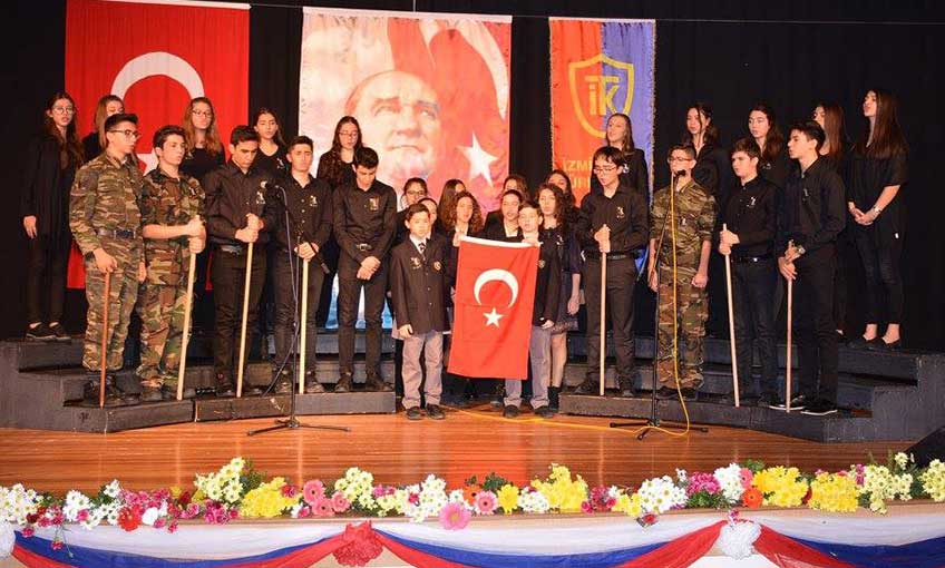 İTK’lı öğrenciler, ATATÜRK’ü saygı ve özlemle andılar