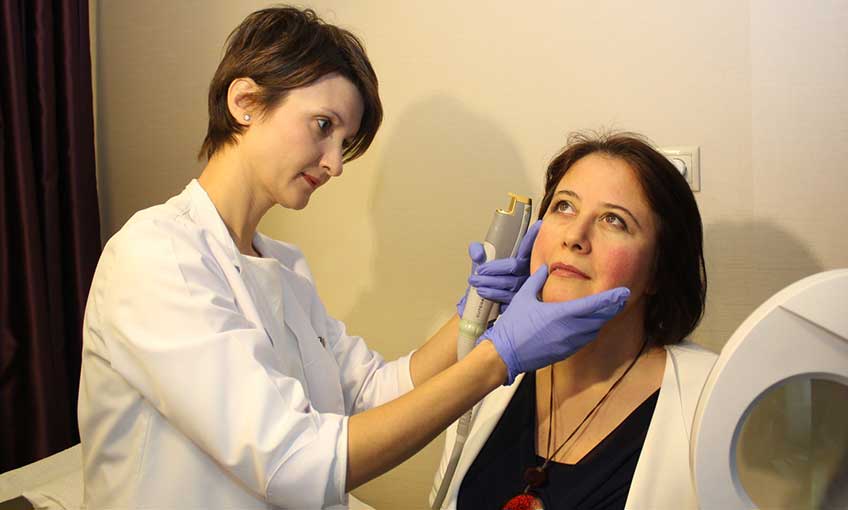 Gül hastalığına, lazerle son