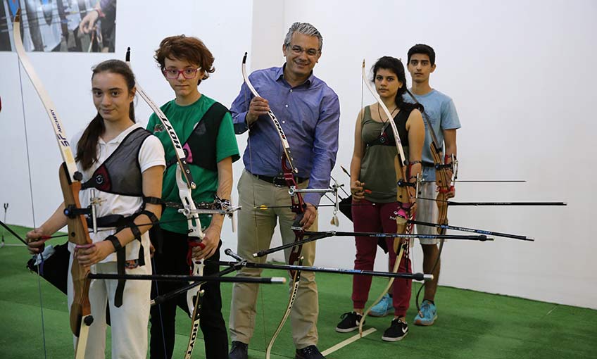 Kış spor kurslarına büyük ilgi