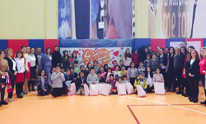 Minik yüreklerden dev buluşma