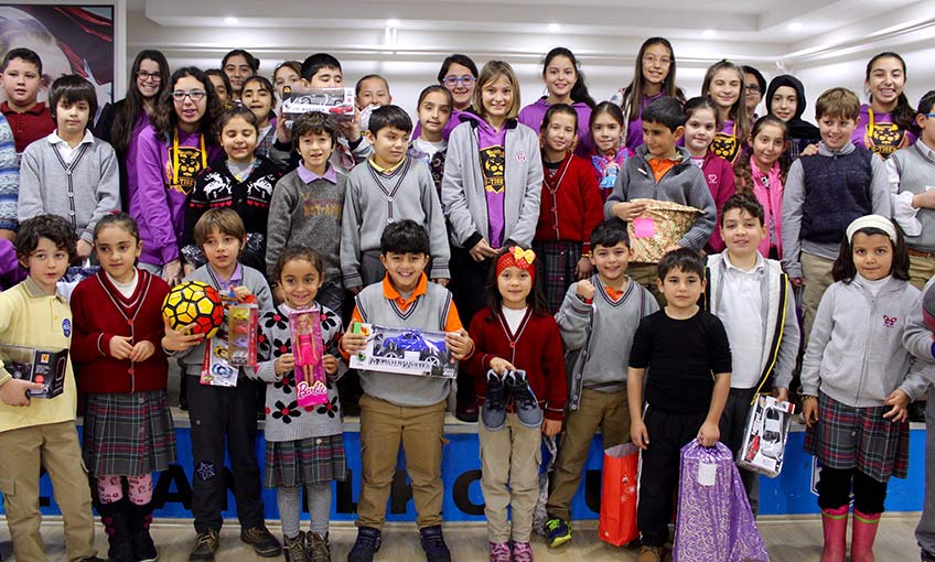 Öğrencilerin yeni yıl dilekleri gerçekleşti