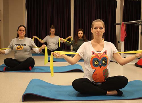 Hamileden, gebe pilatesi