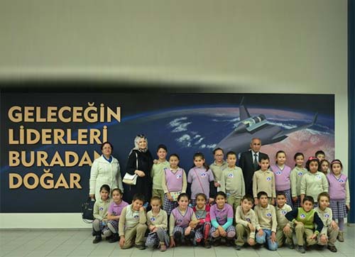 UZAY KAMPI TÜRKİYE'YE ÖDEMİŞ'TEN ZİYARET 