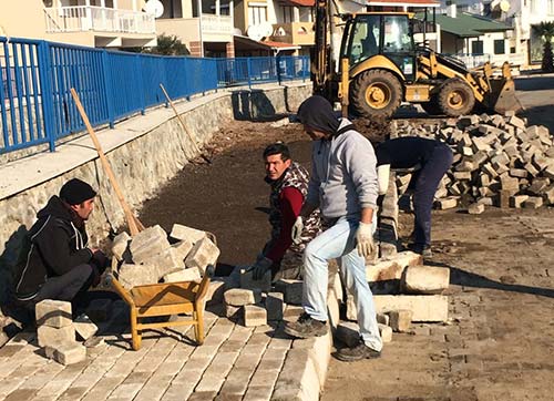 YENİ FOÇA, ARITMA TESİSİ YAPIMI ARALIKSIZ SÜRÜYOR