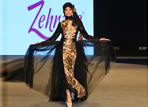 Karma Tesettür defilesi