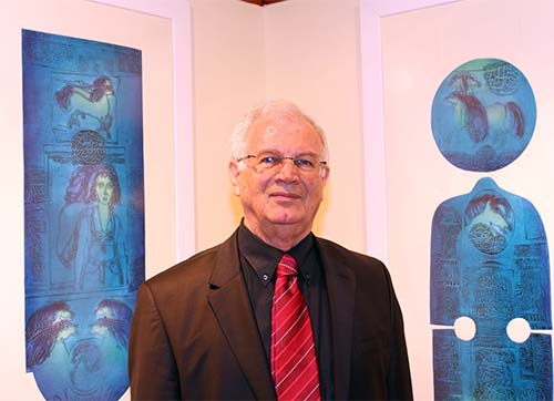 SÜLEYMAN SAİM TEKCAN GRAVÜR SERGİSİ SELÇUK YAŞAR'DA