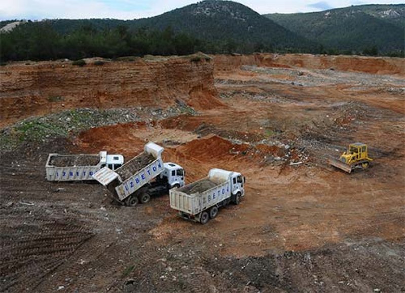 Moloz kamyonlarını GPS zorunluluğu