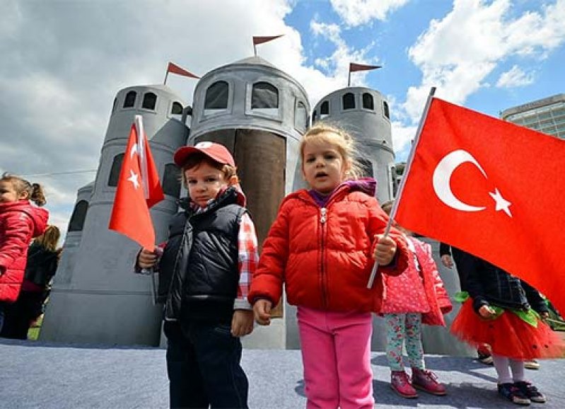 Çocuklar bayram edecek