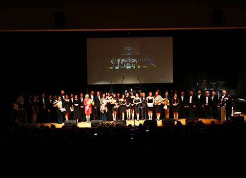 Aegean Band KİTVAK için çaldı