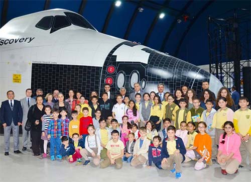 KÜTÜPHANE SEVERLERDEN UZAY KAMPI TÜRKİYE ZİYARETİ