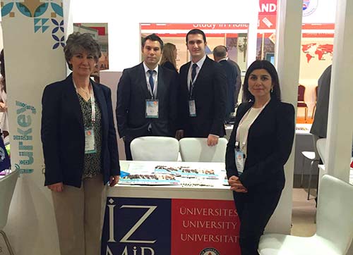 İzmir Üniversitesi Avrasya Yükseköğretim Zirvesinde tanıtıldı