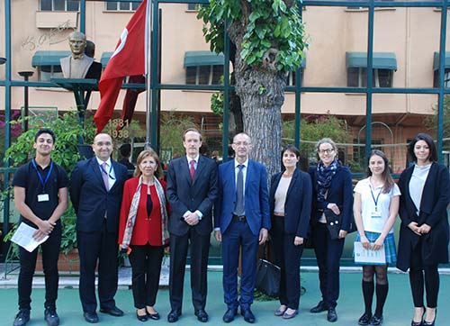 Fransız Büyükelçi İzmir Özel Saint-Joseph Fransız Lisesinde