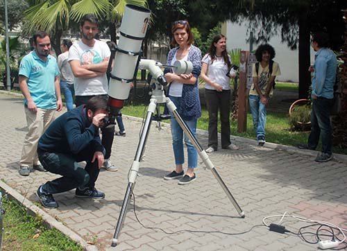 Teleskopla Güneş Gözlemi