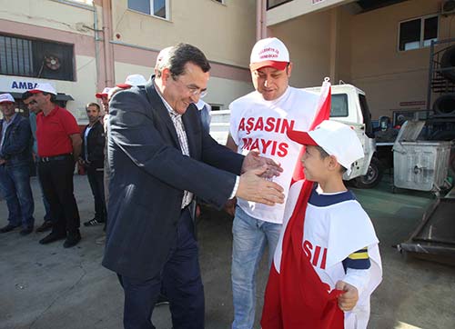 1 Mayıs Narlıderede kutlandı