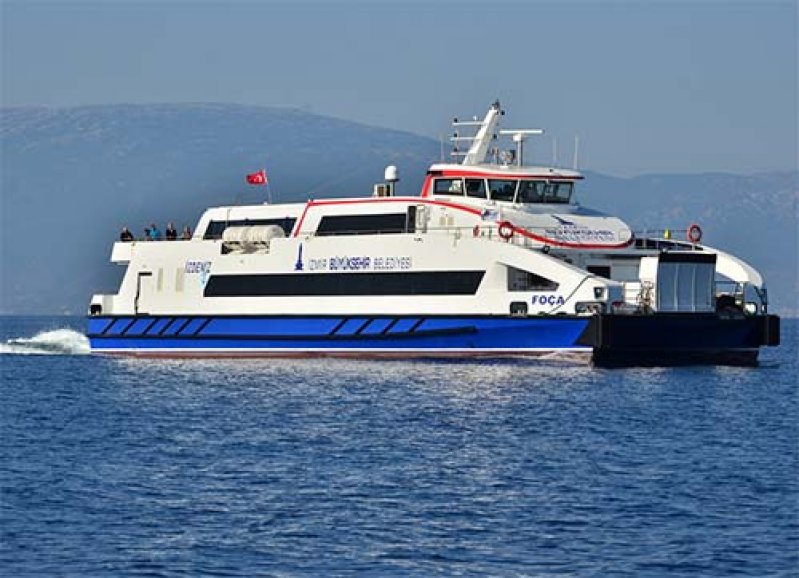 Foça'ya gemi seferleri 4 Haziran'da başlıyor