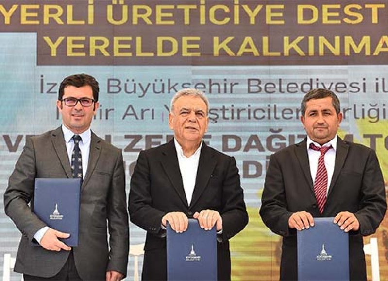 Büyükşehir'den üreticiye 