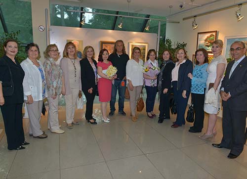 Turgut Pura Vakfından resim ve heykel sergisi 