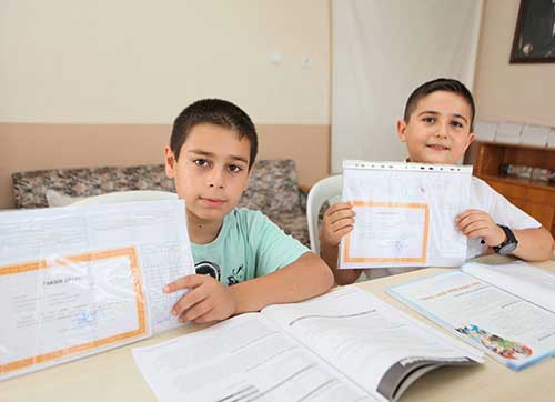 Çalıştılar, başardılar!