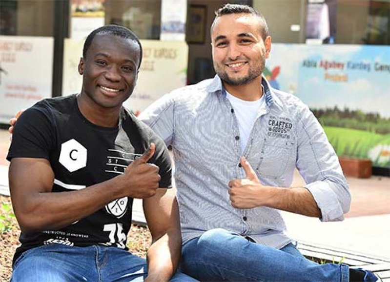 Suriye ve Beninden gelip İzmir gönüllüsü oldular