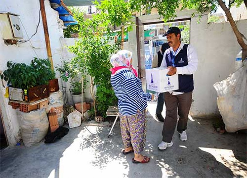 40 bin aileye erzak yardımı yapacak