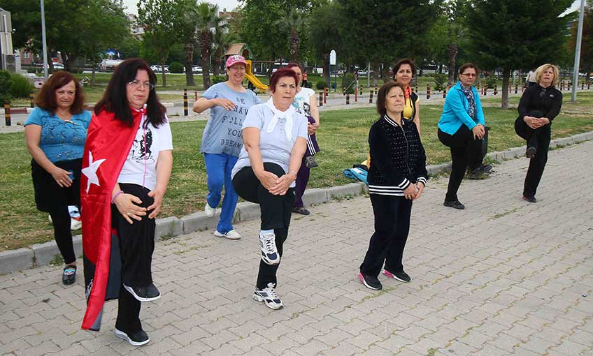 Sabah sporu gibisi yok!