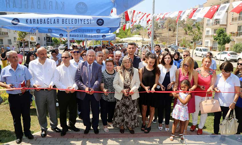Park açılışında “demokrasi” vurgusu