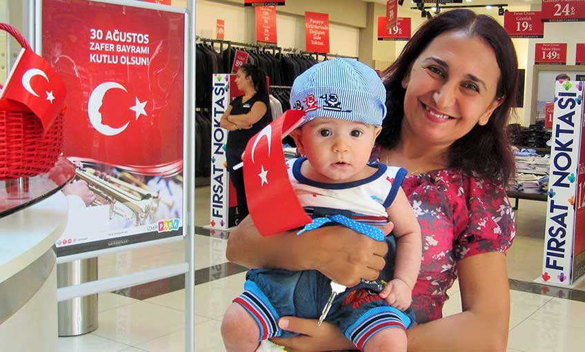 İzmir Park’ta 30 Ağustos Heyecanı