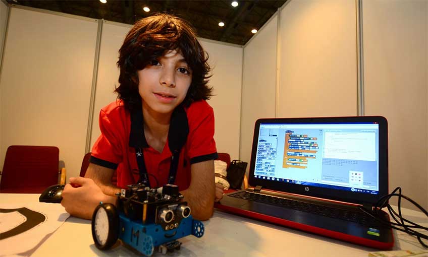  Fikir Yaratan Çocuklar Fuarda 