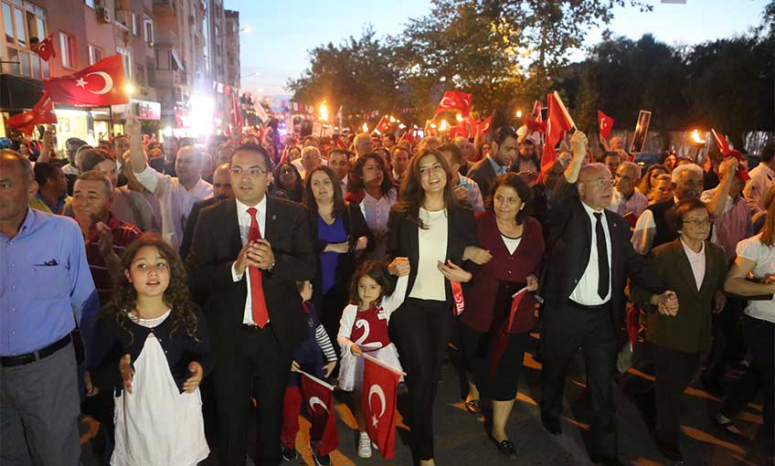 Bornova’da 30 Ağustos coşkusu