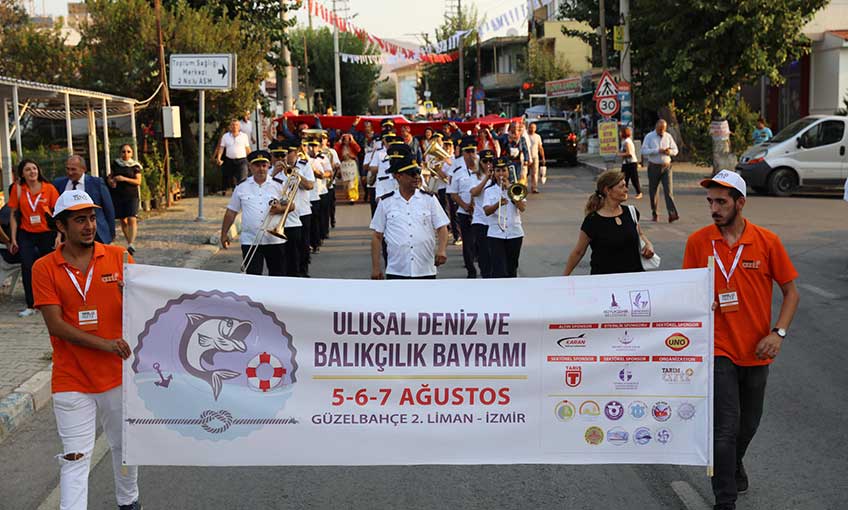 Güzelbahçe’de mavi bayram…