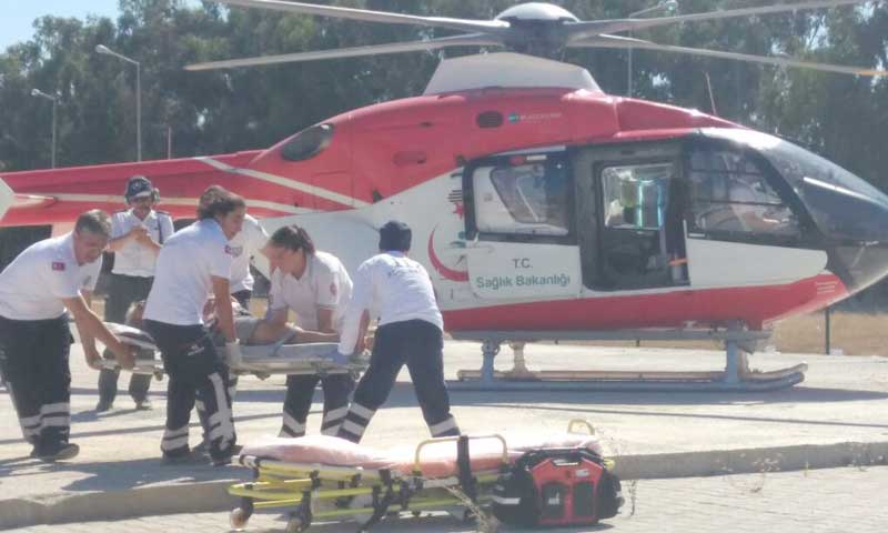 Ambulans Helikopterin Yeni Durağı Çiğli...
