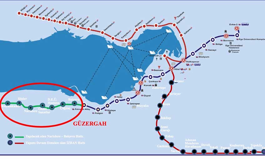 Narlıdere metrosunda bir adım daha