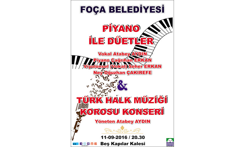 Düetler ve türkülerle Kutlama