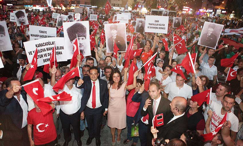 Bornova’da 9 Eylül coşkusu