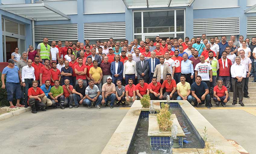 Belediyede bayramlaşma