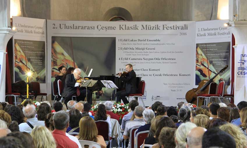 2. Uluslararası Çeşme Klasik Müzik Akademisi ve festivali sona erdi
