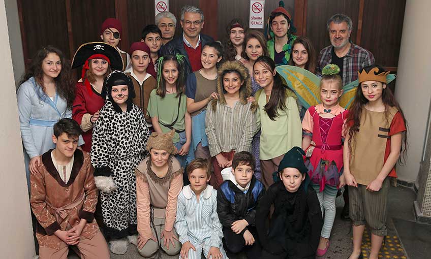 Tiyatro kursuna muhteşem final