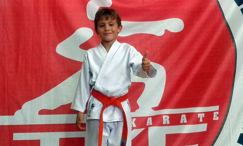 Foçalı Minik Karateci Uluslararası Arenadan Altın Çıkardı