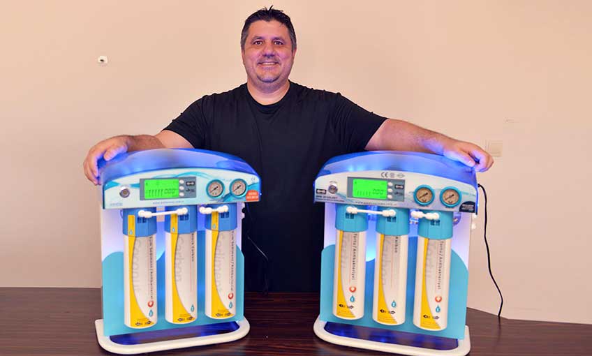 Dünyanın ilk Akıllı su Arıtma sistemi üretti