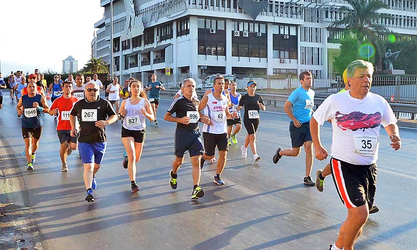 İzmir için koştular