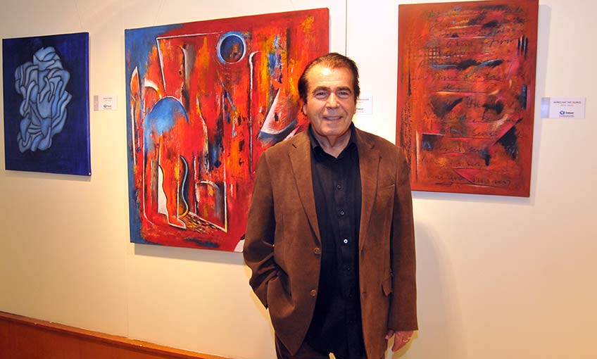 İlk sergi Kınalı’dan