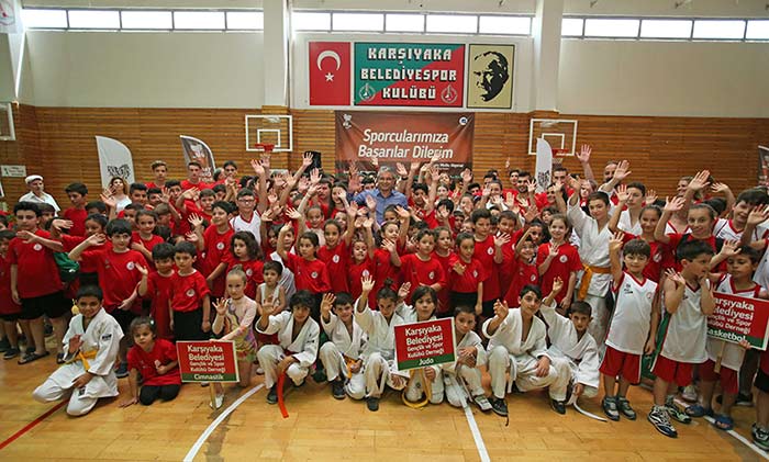 110 bin kişi spor yaptı