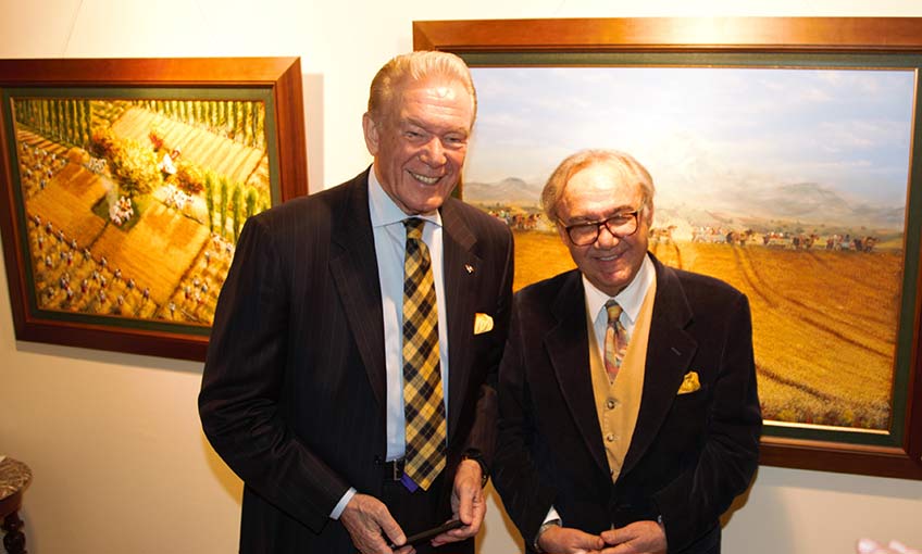 Yalçın Gökçebağ’ın Sergisi Selçuk Yaşar Sanat Galerisi’nde Açıldı