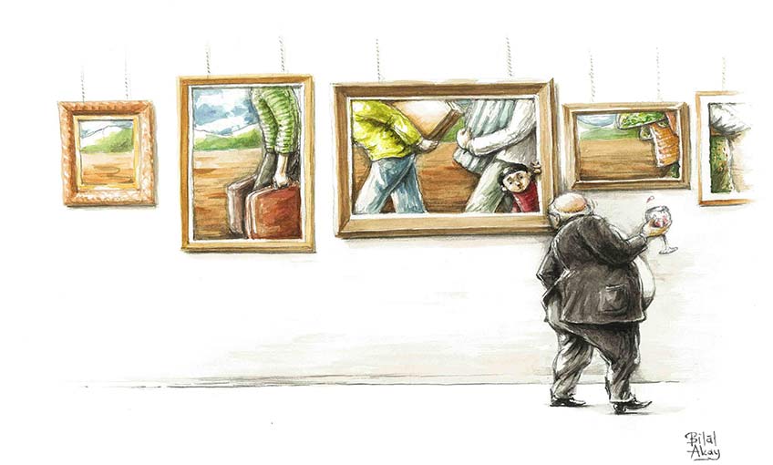 Bayraklı’nın Karikatürleri Beğeni Topluyor